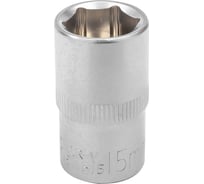 Головка 6-гранная JCB 1/2" DR, 15мм JCB-54515(60458)