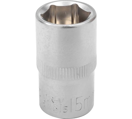 Головка 6-гранная JCB 1/2" DR, 15мм JCB-54515(60458)