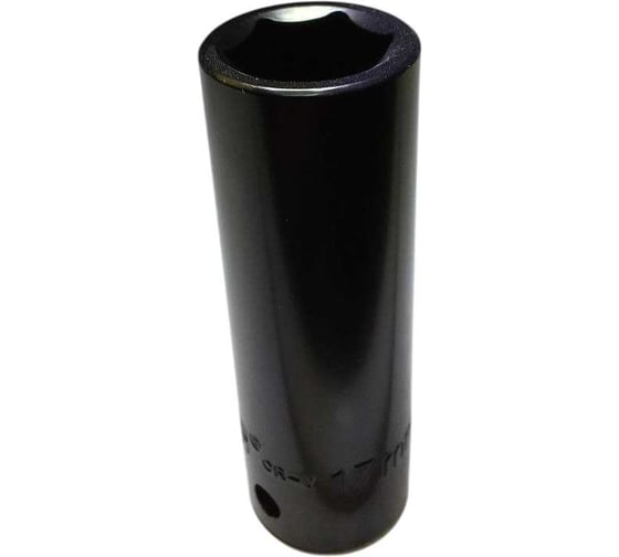 Головка торцевая ударная удлиненная 6-гранная WYNNS 17 мм, 1/2DR 00-00010624