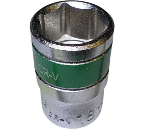 Головка торцевая 6-гранная WYNNS 18 мм, 1/2DR 00-00010350