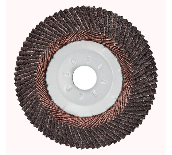 Круг лепестковый торцевой на металлической чашке Tiger Abrasive 125x22 P60 IRON NORMAL 00-00000217