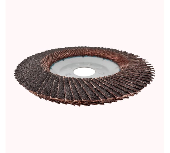 Круг лепестковый торцевой на металлической чашке Tiger Abrasive 125x22 P60 IRON NORMAL 00-00000217