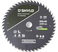 Пильный диск SHYLD по дереву твердосплавный 255x30 мм, 48 зубьев 6692477