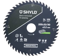 Пильный диск SHYLD по дереву твердосплавный 200x32/30 мм, 48 зубьев 6692469