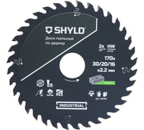 Пильный диск SHYLD по дереву твердосплавный 170x30/20/16 мм, 36 зубьев 6692460