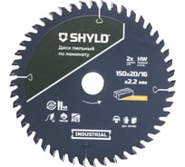 Пильный диск SHYLD по ламинату твердосплавный 255x30 мм, 80 зубьев 6692504