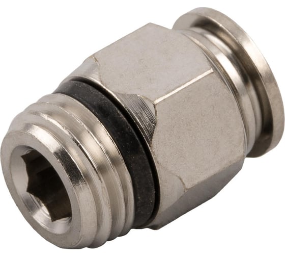 Адаптер прямой (10 шт; 6 мм - 1/4"М) AIGNEP 5700000003 1