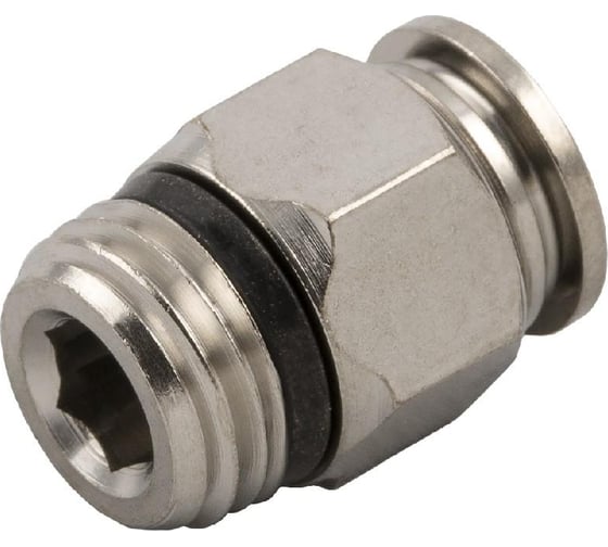 Адаптер прямой (10 шт; 1/8"М - 4 мм) AIGNEP 8900000003 1