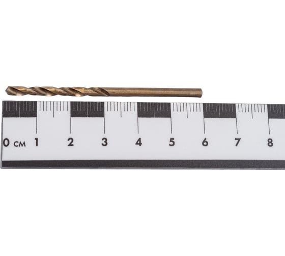 Сверло по металлу (кобальтовое) 6542 (10 шт; 3 мм) Strong СTC-03300030
