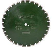 Алмазный сегментный круг SHYLD по асфальту, свежему бетону 500x25,4 мм 6692570