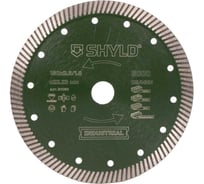 Алмазный сегментный круг SHYLD универсальный TURBO по стройматериалам 180x22,23 мм 6692536