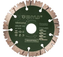 Алмазный сегментный круг SHYLD универсальный по стройматериалам 125x22,23 мм 6692530