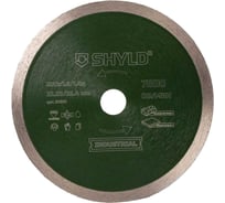 Алмазный сплошной круг SHYLD по твердому керамограниту и природному камню 200x22,23/25,4 мм 6692560