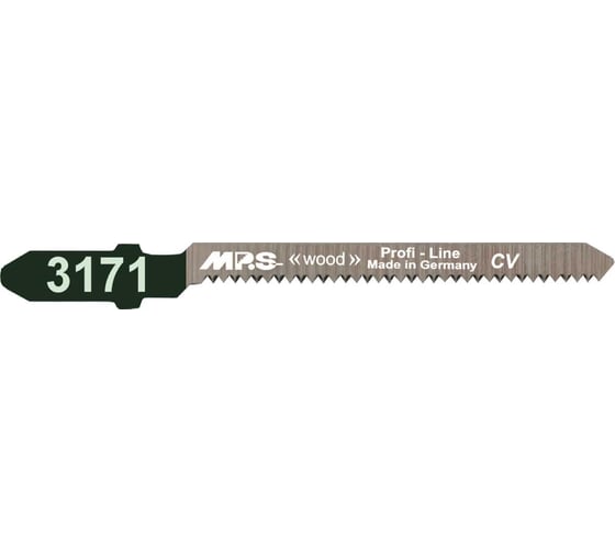 Полотно для лобзика MPS по дереву, ламинату (T101AO), 5 шт 3171-5