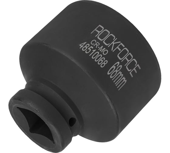 Головка ударная глубокая 6-гранная Rockforce 68 мм, 1DR RF-48510068(57529)