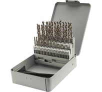 Набор сверл по металлу H-Tools 1-5.9 мм, 50 шт, DIN338, HSS-G, 135град 08343400