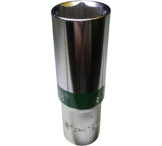 Головка торцевая удлиненная 6-гранная WYNNS 19 мм, 1/2DR 00000017862 1
