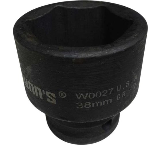 Головка торцевая ударная WYNNS 38 мм, 3/4DR 00000148189
