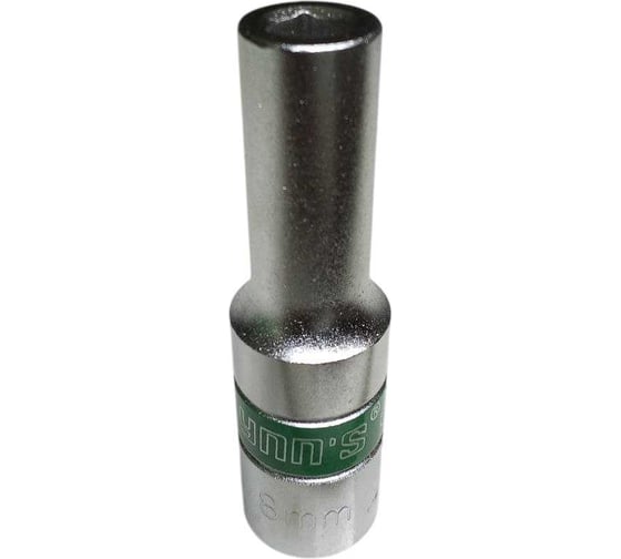 Головка торцевая удлиненная 6-гранная WYNNS 8 мм, 1/2DR 00000017853
