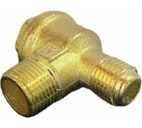 Обратный клапан BlackWeld на 2 выхода наруж резьба 1/4 и 3/8 4323bw