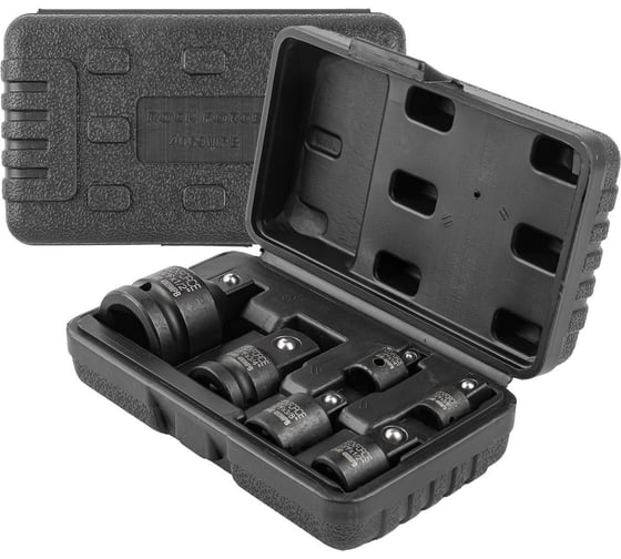 Набор адаптеров ударных Rockforce, 6предметов (1/4''(F)x3/8''(M),3/8''(F)x1/4''(M),3/8''(F)x1/2''(M),1/2''(F)x3/8''(M),1/2''(F)x3/4''(M),3/4''(F)x1/2''(M) в кейсе RF-4069MPB(56708)