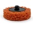 Зачистной круг TOTFLEX STRIP IT 50x15 оранжевый EXTRA COARSE (roloc) 10шт. 4631176313982 1