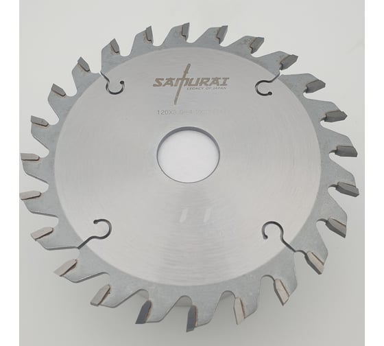 Пильный диск для ДСП RED SAMURAI 120х3.1-4.3/2.2х20х24T ST2 TPRS0001567 1