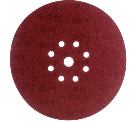 Круг шлифовальный вентилир. 225 мм, зернистость 150, 9 отв ASTECH 8800881