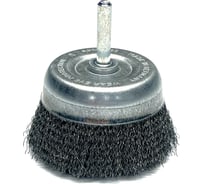 Щетка чашка гофрированная Lessmann 75х0.25 мм, хвост-к 6 мм 430132