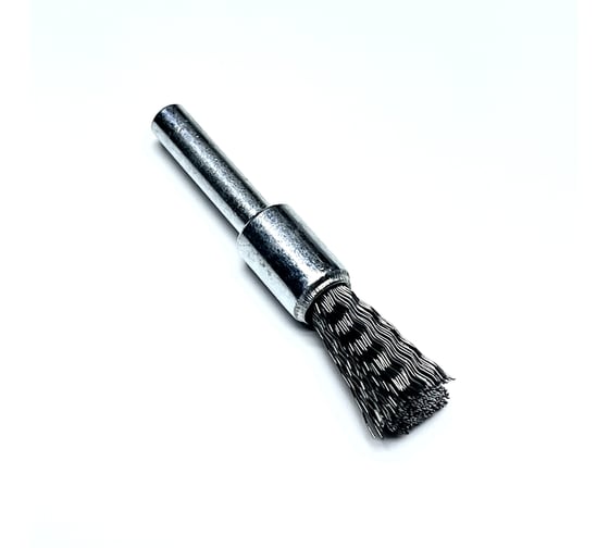 Щетка концевая гофрированная Lessmann 12х60х0.30 мм, хвост-к 6 мм 451161