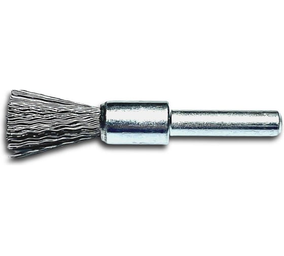 Щетка концевая гофрированная Lessmann 12х60х0.30 мм, хвост-к 6 мм 451161