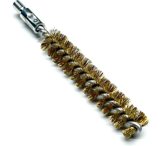 Щетка ерш Lessmann 15х80х115 мм М6, латунь 0.15 мм 500715