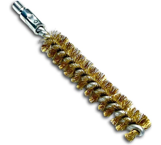 Щетка ерш Lessmann 15х80х115 мм М6, латунь 0.15 мм 500715