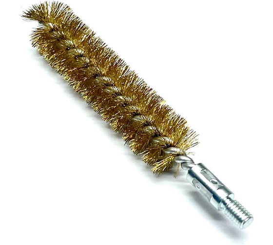 Щетка ерш Lessmann 20х80х115 мм М6, латунь 0.15 мм 500720