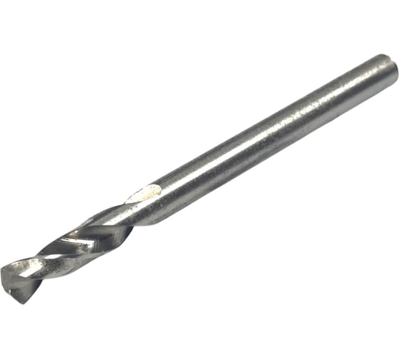Сверло CNIC 3.3x18x49 мм, ц/х, Р6АМ5, короткое с вышлифованным профилем 52226