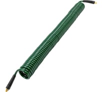 Шланг витой полиуретановый Rockforce 8мм х 12мм х 15м с резьбовыми наконечниками 1/4 (max давление 15бар, раб. t от -20 до +60С) RF-AHC-48F(60813)