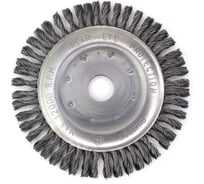 Щетка дисковая жгутовая ОСБОРН Д150х6х22,2, ворс сталь 0.50, код 9-152 FW-DS5
