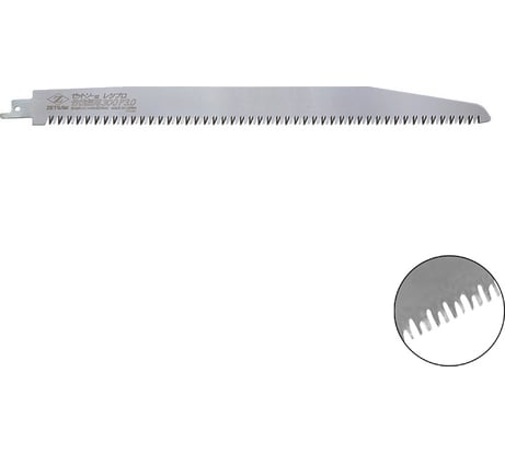 Полотно по бамбуку и твердой древесине 300 мм, 9TPI, толщина 1.2 мм для сабельной пилы ZETSAW Z.20109