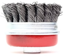 Щетка чашечная жгутовая ОСБОРН Д65хM14 с кольцом, ворс сталь 0,50, код 9-022 FW-BST1