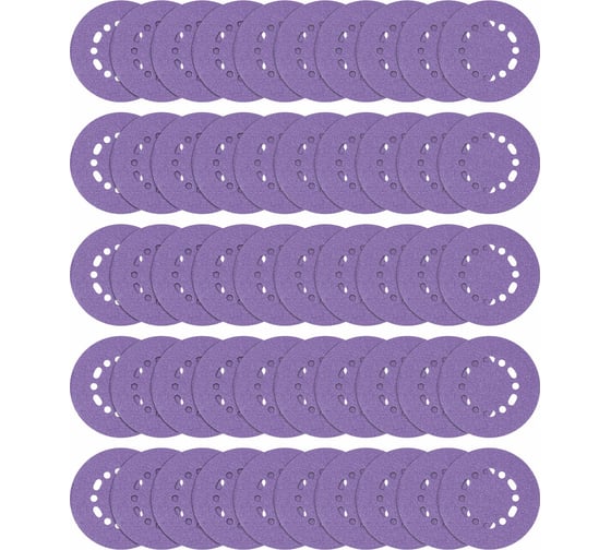 Шлифовальный круг (50 шт, 150 мм, зерно 80) TREND AB/150/80Z/B