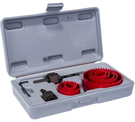 Набор кольцевых пил коронок 11 предметов 19/22/30/32/38/44/51/68 мм Strong СTК-05001968