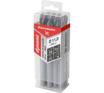 Сверло по металлу RENNBOHR DYNAMIC PROM 11.0x142 мм, HSS-G, P6M5, 10 шт/уп 666110