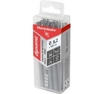 Сверло по металлу RENNBOHR DYNAMIC PROM 6.2x101 мм, HSS-G, P6M5, 20 шт/уп 666062