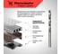 Сверло по металлу RENNBOHR DYNAMIC PROM 11.5x142 мм, HSS-G, P6M5, 10 шт/уп 666115 6