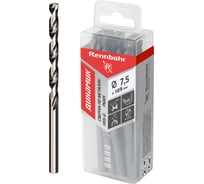 Сверло по металлу RENNBOHR DYNAMIC PROM 7.5x109 мм, HSS-G, P6M5, 10 шт/уп 666075