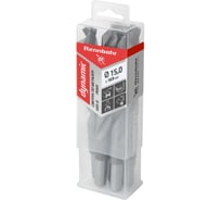 Сверло по металлу RENNBOHR DYNAMIC PROM 15.0x169 мм, хв-к 12 мм, HSS-G, P6M5, 5 шт/уп 666150