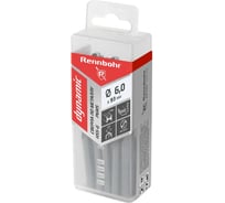 Сверло по металлу RENNBOHR DYNAMIC PROM 6.0x93 мм, HSS-G, P6M5, 20 шт/уп 666060