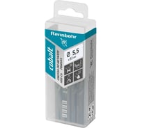 Сверло по металлу RENNBOHR COBALT PROM 3-х гр. хвост, 5.5x93 мм, HSS-Co, Р6М5К5, 20 шт/уп 671055