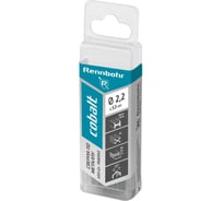 Сверло по металлу RENNBOHR COBALT PROM 2.2x53 мм, HSS-Co, Р6М5К5, 20 шт/уп 671022