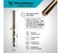 Сверло по металлу RENNBOHR COBALT PROM 2.2x53 мм, HSS-Co, Р6М5К5, 20 шт/уп 671022 4